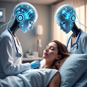 AI midwives digital motherhood image